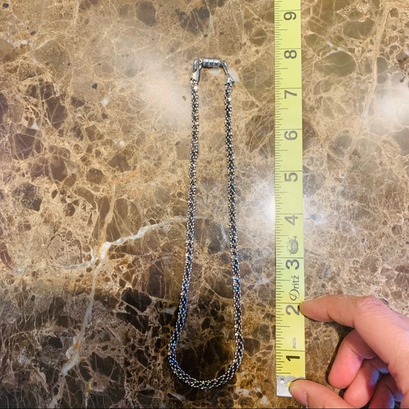 Vintage Milor Italy 925 silver necklace - Picture 4 of 6